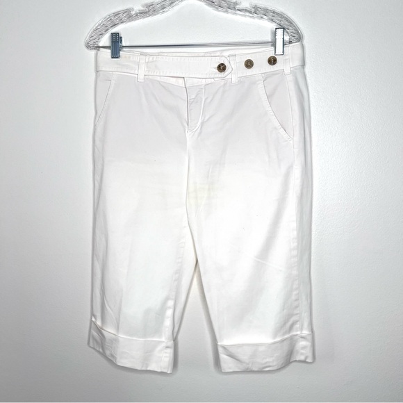 Vince Pants - Vince old money Women’s White Bermuda shorts 6 B4